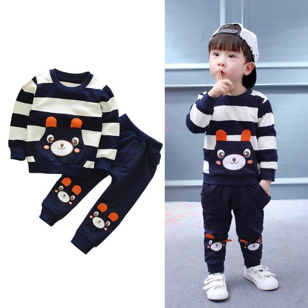 clothing sets autumn winter kids baby girl boy clothes set striped bear +pants outfits boys two-piece suit, White
clothing sets autumn winter kids baby girl boy clothes set striped bear +pants outfits boys two-piece suit, White