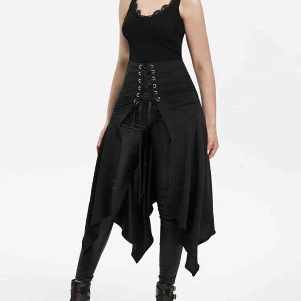 fashion solid colors lace-up stitching womens skirts irregular halloween casual high waist vintage faldas mujer g3, Black
fashion solid colors lace-up stitching womens skirts irregular halloween casual high waist vintage faldas mujer g3, Black
