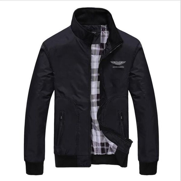men's jackets spring and autumn aston martin printed fashion casual jacket stand-up collar slim trendy male i6, Black;brown
men's jackets spring and autumn aston martin printed fashion casual jacket stand-up collar slim trendy male i6, Black;brown