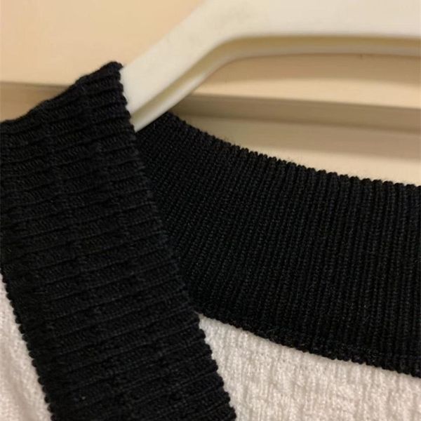 fashion summer dress women elegant vintage hit color patchwork dresses ladies runway knitting dress, Black;gray
fashion summer dress women elegant vintage hit color patchwork dresses ladies runway knitting dress, Black;gray