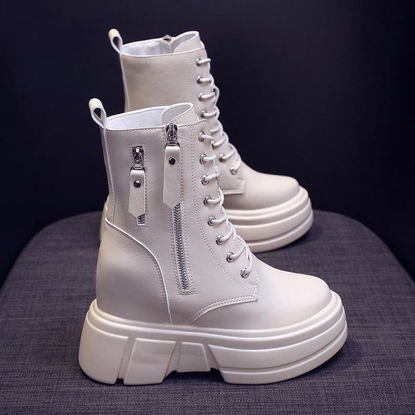 boots women 2021 shoes round toe luxury designer zipper ankle fashion rock ladies autumn high heel lolita leather cross-tie, Black
boots women 2021 shoes round toe luxury designer zipper ankle fashion rock ladies autumn high heel lolita leather cross-tie, Black