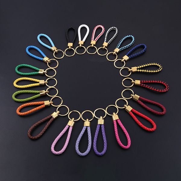 wholesale hand-woven leather car key ring men women rope key chain waist keychain charm hey holder gift jewelry, Silver
wholesale hand-woven leather car key ring men women rope key chain waist keychain charm hey holder gift jewelry, Silver