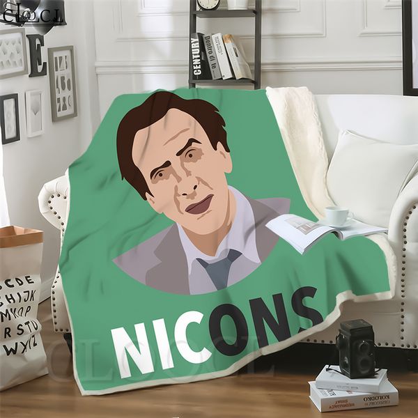 cloocl blankets movie star nicolas cage funny 3d print harajuku sofa travel throw blanket teens bedding plush quilt
cloocl blankets movie star nicolas cage funny 3d print harajuku sofa travel throw blanket teens bedding plush quilt