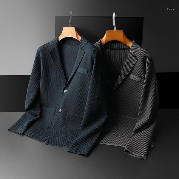 men's sweaters 2021 spring and summer style cardigan knitted thin small suit casual fashion large size jacket clothing, White;black
men's sweaters 2021 spring and summer style cardigan knitted thin small suit casual fashion large size jacket clothing, White;black