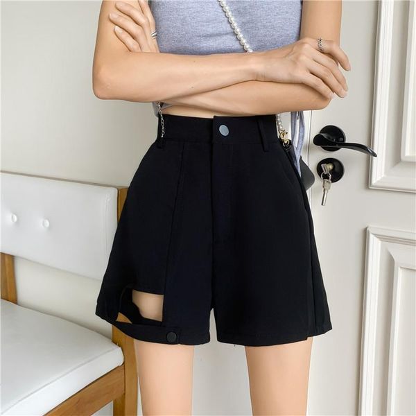 women's shorts 1984 design sense niche summer korean version 2021 outer wear high waist slim women, White;black
women's shorts 1984 design sense niche summer korean version 2021 outer wear high waist slim women, White;black