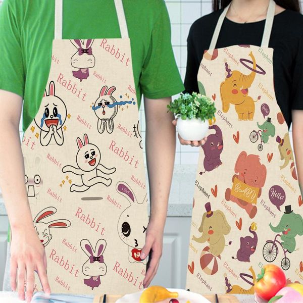 aprons 1pcs elephant monkey dog pattern kitchen linen bibs home cooking baking for women cleaning tools
aprons 1pcs elephant monkey dog pattern kitchen linen bibs home cooking baking for women cleaning tools