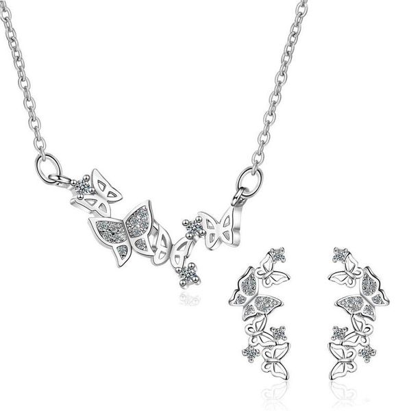 earrings & necklace fashion 925 silver beautiful butterfly zircon jewelry sets for women sweet party charm earring birthday gift
earrings & necklace fashion 925 silver beautiful butterfly zircon jewelry sets for women sweet party charm earring birthday gift