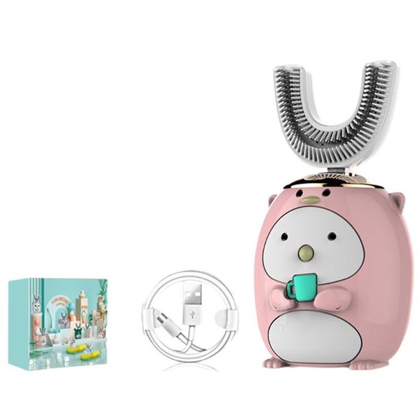 smart electric toothbrush 360 degrees u shaped kids silicon automatic ultrasonic teeth tooth brush cartoon pattern
smart electric toothbrush 360 degrees u shaped kids silicon automatic ultrasonic teeth tooth brush cartoon pattern