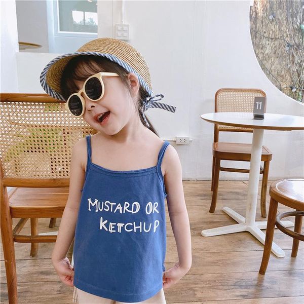 vest summer style letters printed cute vests for girls pure cotton casual base 2 colors waistcoats, Blue
vest summer style letters printed cute vests for girls pure cotton casual base 2 colors waistcoats, Blue