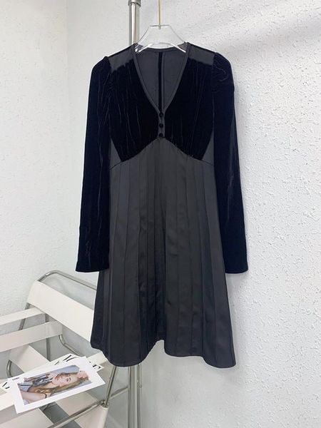 casual dresses 2021 winter. it's really velvet v-neck dress restoring ancient ways 1016, Black;gray
casual dresses 2021 winter. it's really velvet v-neck dress restoring ancient ways 1016, Black;gray