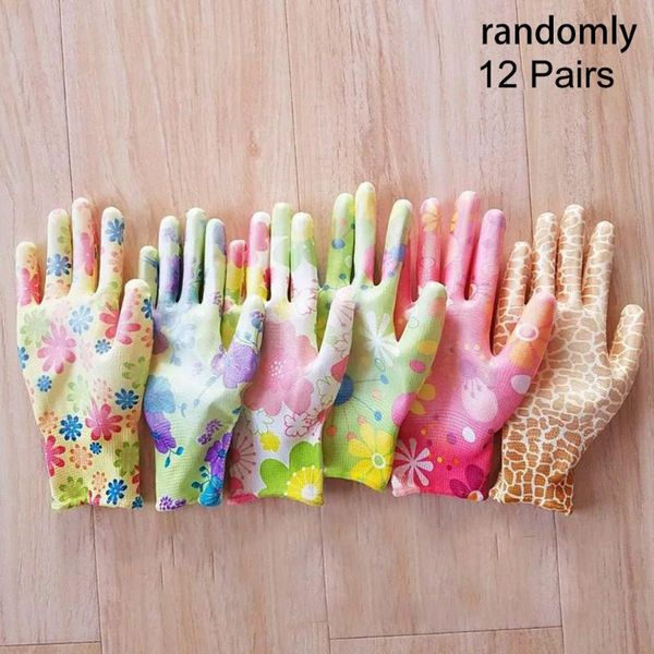 disposable gloves 12pairs planting work outdoor soft pu leather non slip durable hand protecter elastic printed gardening
disposable gloves 12pairs planting work outdoor soft pu leather non slip durable hand protecter elastic printed gardening