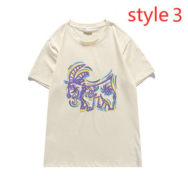 french 21ss new popular logo graffiti goat print d home round collar t shirt casual men and women short sleeves, White;black
french 21ss new popular logo graffiti goat print d home round collar t shirt casual men and women short sleeves, White;black