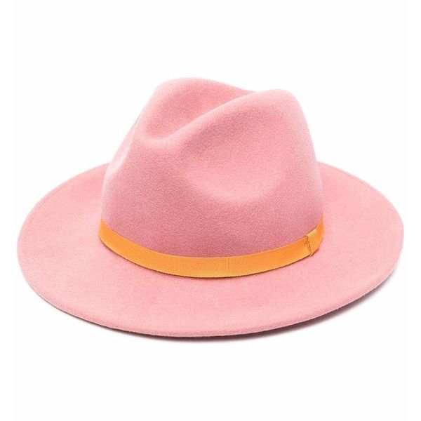 stingy brim hats pink wool hat women felt jazz woolen orange fine weave warm winter travel casual ladies luxury fedoras female cap, Blue;gray
stingy brim hats pink wool hat women felt jazz woolen orange fine weave warm winter travel casual ladies luxury fedoras female cap, Blue;gray