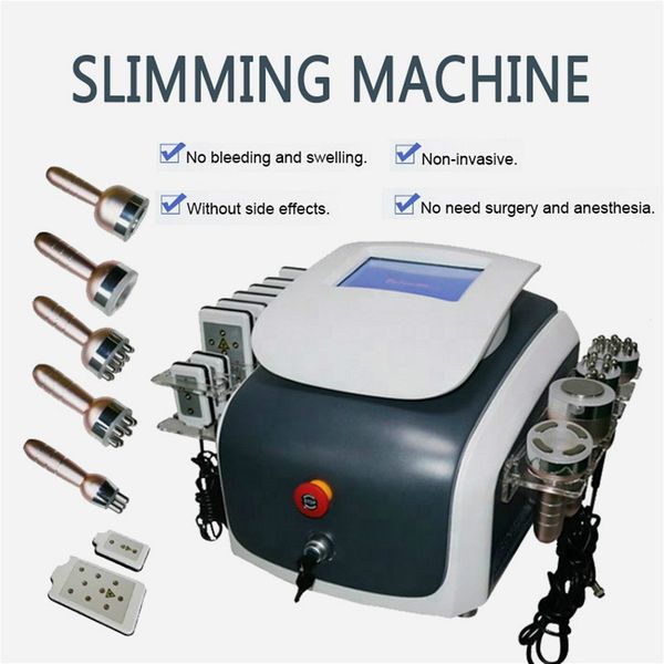 6 in 1 cavitation rf beauty massage face skin massage ultrasound + vacuum + rf + laser pads cavitation slimming machine
6 in 1 cavitation rf beauty massage face skin massage ultrasound + vacuum + rf + laser pads cavitation slimming machine