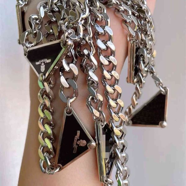 factory outlet brand necklace 2021 european american street fashion inverted triangle letter chokers necklace men and women cold wind h, Silver
factory outlet brand necklace 2021 european american street fashion inverted triangle letter chokers necklace men and women cold wind h, Silver