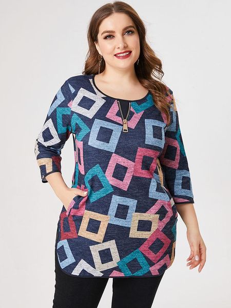 plus size t-shirt 2021 fall women long sleeve printed t shirt fashion ladies retro elegant mom clothes womens, Black
plus size t-shirt 2021 fall women long sleeve printed t shirt fashion ladies retro elegant mom clothes womens, Black
