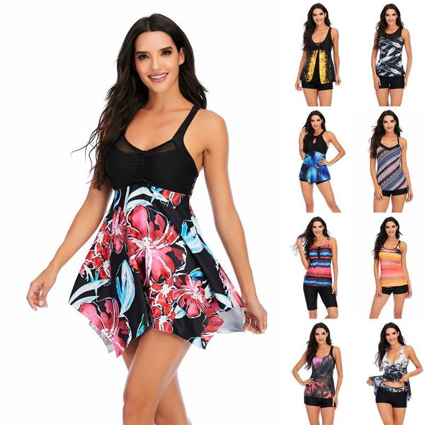 tankini sets with briefs 2021 women two pieces swimwear retro print bathing suits bikini push up swimsuits plus size xxl
tankini sets with briefs 2021 women two pieces swimwear retro print bathing suits bikini push up swimsuits plus size xxl