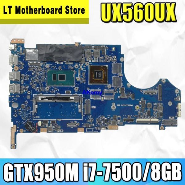 motherboards ux560ux motherboard -7500 gtx950m 2gb 8gb ram for asus q524u q524uq ux560u ux560ub lapmainboard
motherboards ux560ux motherboard -7500 gtx950m 2gb 8gb ram for asus q524u q524uq ux560u ux560ub lapmainboard