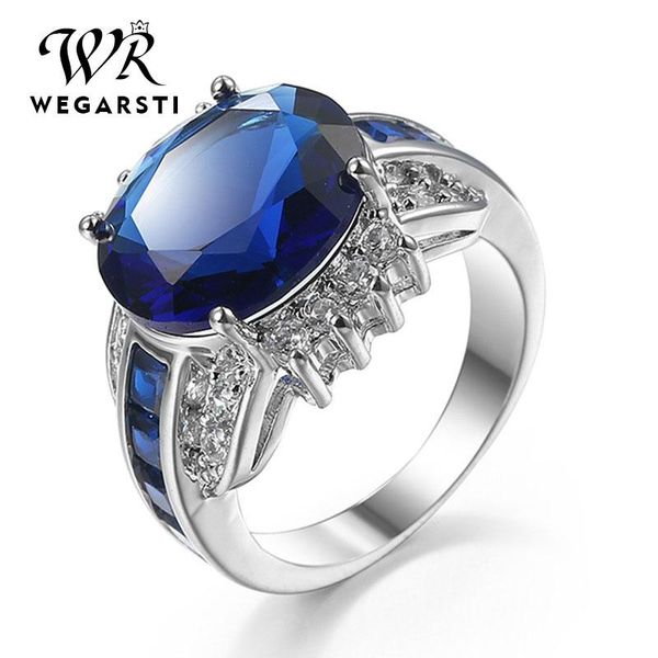 cluster rings wegarsti solid 925 sterling silver for men blue z aquamarine gemstone wedding birthstone party gift fine jewelry, Golden;silver
cluster rings wegarsti solid 925 sterling silver for men blue z aquamarine gemstone wedding birthstone party gift fine jewelry, Golden;silver