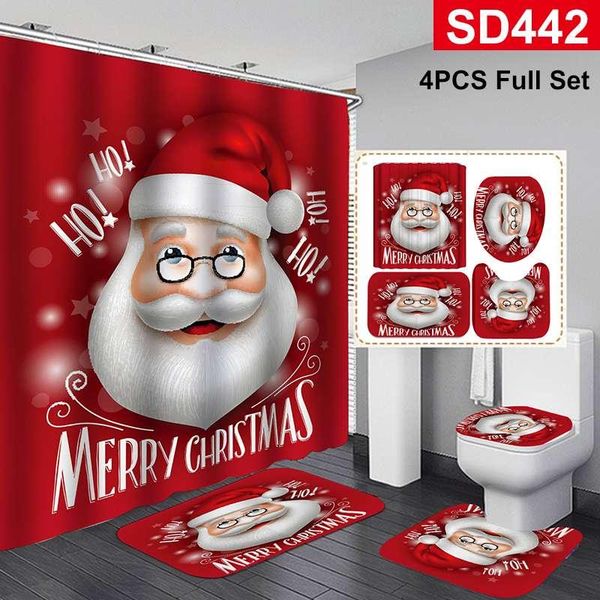 shower curtains christmas red waterproof mouldproof bathroom curtain frabic polyester bath pedestal rug toilet cover
shower curtains christmas red waterproof mouldproof bathroom curtain frabic polyester bath pedestal rug toilet cover