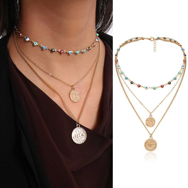 jewelry temperament imitation pearl scallop cross creative eyes geometric personality portrait necklace, Silver
jewelry temperament imitation pearl scallop cross creative eyes geometric personality portrait necklace, Silver
