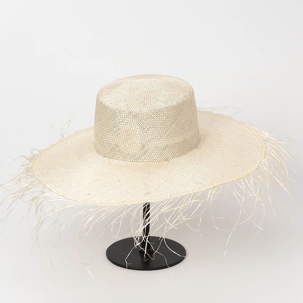 2021 new sisal straw for women fashion handmade flat beach ladies high-end party hat accessories s1075 qlf0, Blue;gray
2021 new sisal straw for women fashion handmade flat beach ladies high-end party hat accessories s1075 qlf0, Blue;gray