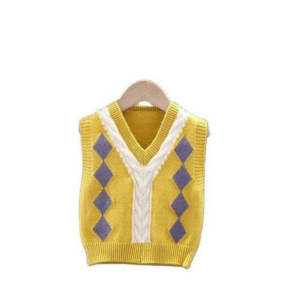 pullover boys and girls spring autumn fashion casual 1-5 years old v-neck sweater vest children clothes, Blue
pullover boys and girls spring autumn fashion casual 1-5 years old v-neck sweater vest children clothes, Blue