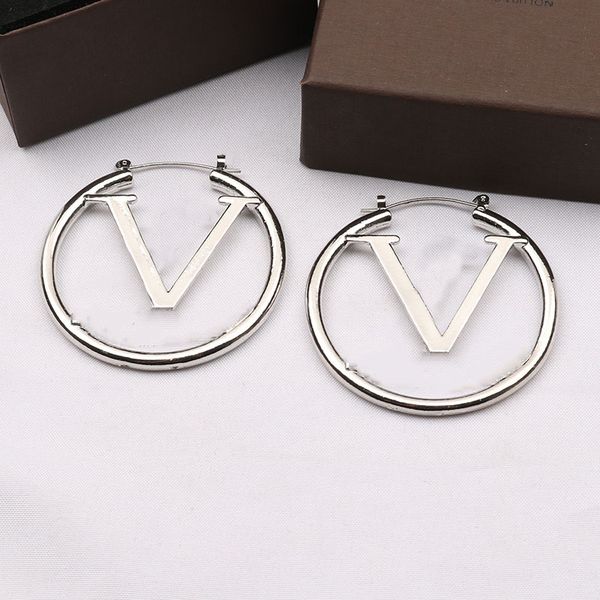 18k gold plated letters stud 925 silver luxury brand designers geometric famous women hollow ear loop long crystal rhinestone pearl earring, Golden;silver
18k gold plated letters stud 925 silver luxury brand designers geometric famous women hollow ear loop long crystal rhinestone pearl earring, Golden;silver