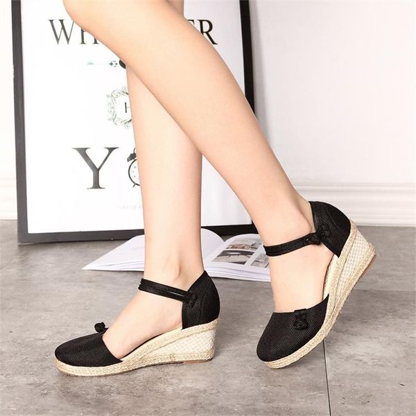 sandals 2021 women woman ethnic wedges female weave shoes ladies summer bohemia footwear women's pumps plus size 35-41, Black
sandals 2021 women woman ethnic wedges female weave shoes ladies summer bohemia footwear women's pumps plus size 35-41, Black