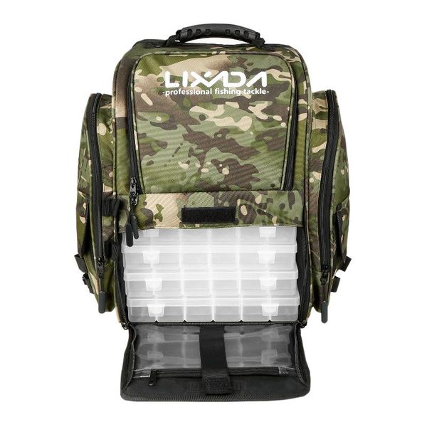fishing accessories lixada tackle backpack with 4 trays large storage bag rain cover outdoor shoulder gear
fishing accessories lixada tackle backpack with 4 trays large storage bag rain cover outdoor shoulder gear