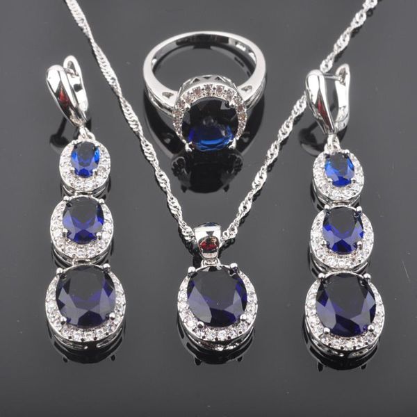 earrings & necklace 2021 classic blue zirconia women's silver plated jewelry sets pendant rings qz0119
earrings & necklace 2021 classic blue zirconia women's silver plated jewelry sets pendant rings qz0119