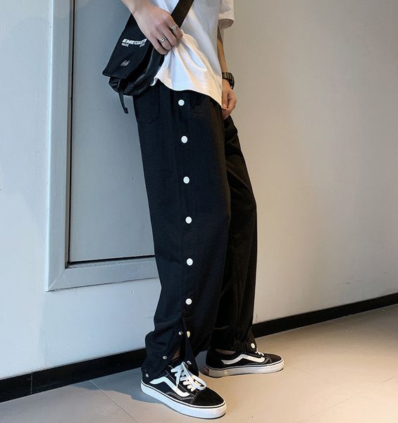 worry about ocs high street fog style button sports pants cotton loose casual leggings fashion, Black
worry about ocs high street fog style button sports pants cotton loose casual leggings fashion, Black