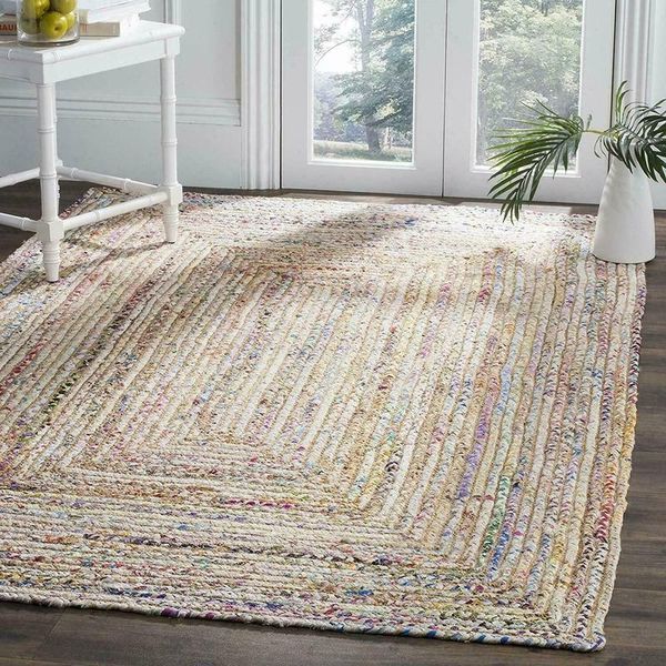 carpets rug runner jute and cotton reversible handmade braided style rustic look living room decoration
carpets rug runner jute and cotton reversible handmade braided style rustic look living room decoration