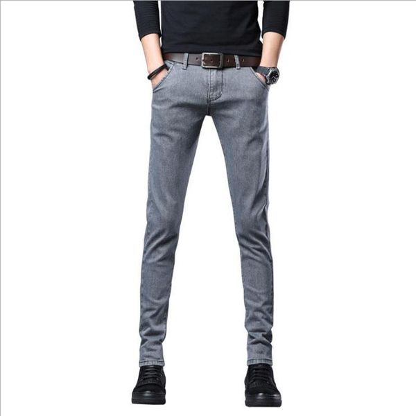 men's jeans 2021 spring korean slim fit elastic leg personality trendy casual pants k09, Blue
men's jeans 2021 spring korean slim fit elastic leg personality trendy casual pants k09, Blue