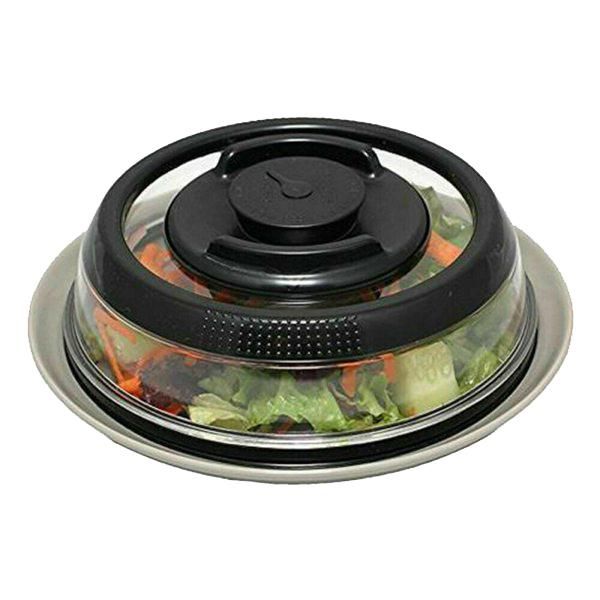 reusable vacuum fresh cover/fridge preservation container/kitchen fresh storage tool,25.4x9.5 cm
reusable vacuum fresh cover/fridge preservation container/kitchen fresh storage tool,25.4x9.5 cm