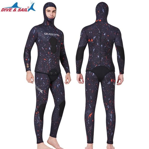 men women 3mm neoprene 2-pieces spearfishing premium wetsuit long sleeve scuba diving suit full body keep warm hooded snorkeling
men women 3mm neoprene 2-pieces spearfishing premium wetsuit long sleeve scuba diving suit full body keep warm hooded snorkeling