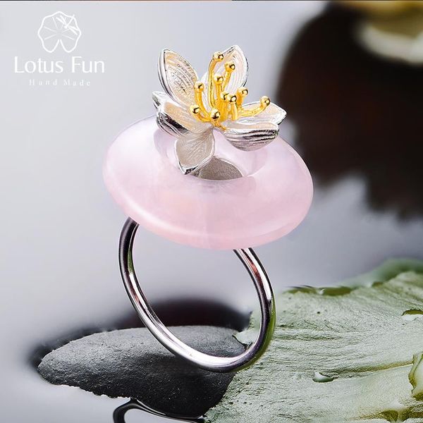 cluster rings lotus fun real 925 sterling silver natural pink stone creative handmade fine jewelry whispers ring for women brincos, Golden;silver
cluster rings lotus fun real 925 sterling silver natural pink stone creative handmade fine jewelry whispers ring for women brincos, Golden;silver