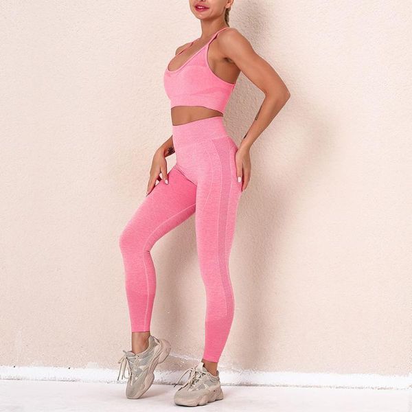 yoga outfit 2 pcs women's seamless knitting set sports bra+high waist hip lift leggings gym workout costume push up running suit
yoga outfit 2 pcs women's seamless knitting set sports bra+high waist hip lift leggings gym workout costume push up running suit