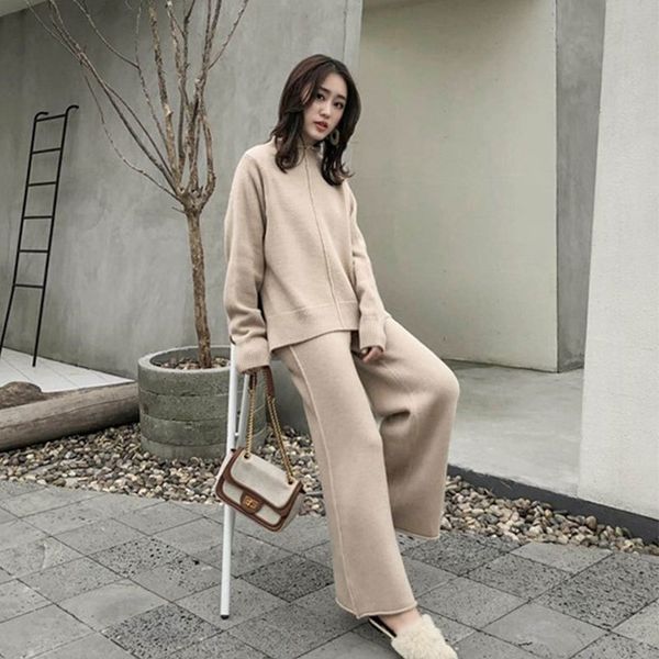 female tights knit, broad-legged women's retro and new korean winter western style fashion two-piece sweater 0cf8, Gray
female tights knit, broad-legged women's retro and new korean winter western style fashion two-piece sweater 0cf8, Gray