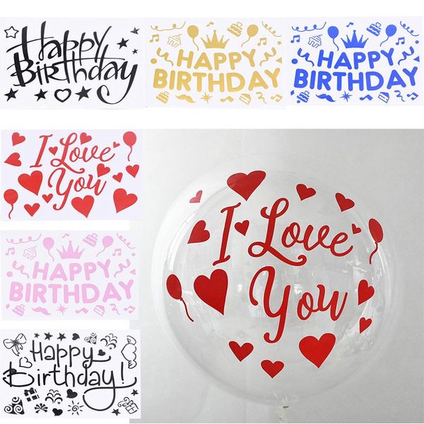 1sheet happy birthday stickers scrapbooking birthday balloon stickers kids party decorations accessories
1sheet happy birthday stickers scrapbooking birthday balloon stickers kids party decorations accessories