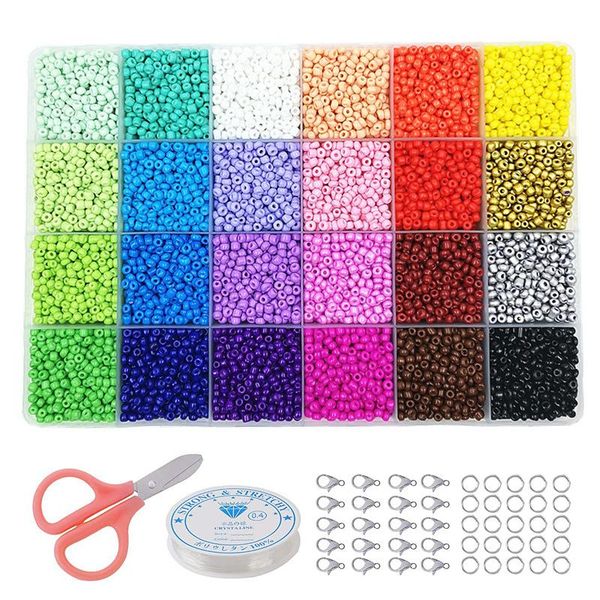 other 24 grid boxed solid color paint glass beads round loose letter spacer for needlework jewelry making diy charms bracelet
other 24 grid boxed solid color paint glass beads round loose letter spacer for needlework jewelry making diy charms bracelet