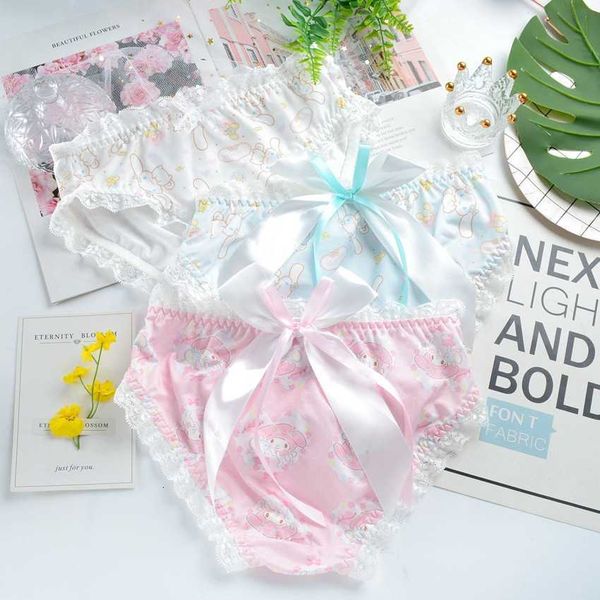 women's panties sp&city cartoon print milk silk lace underwear mid waist kawaii crotch cotton sweet bow seamless briefs lingerie, Black;white
women's panties sp&city cartoon print milk silk lace underwear mid waist kawaii crotch cotton sweet bow seamless briefs lingerie, Black;white