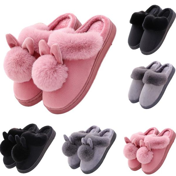 slipper men women indoor slippers warm plush lovers home anti slip autumn winter shoes woman house floor soft slient slides, Black;grey
slipper men women indoor slippers warm plush lovers home anti slip autumn winter shoes woman house floor soft slient slides, Black;grey