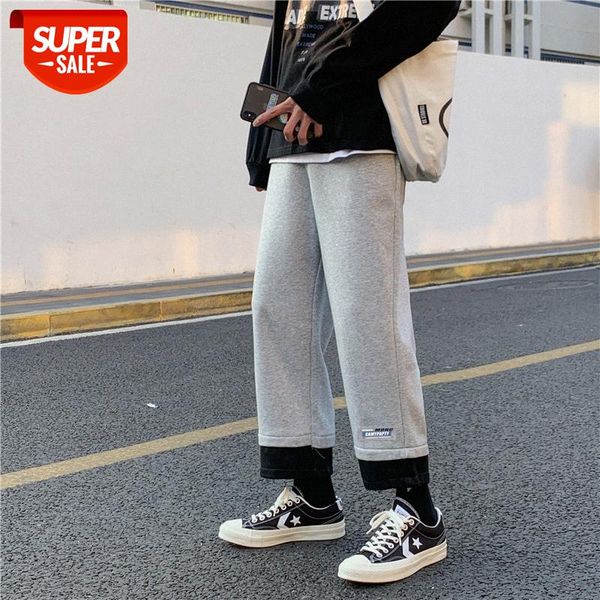 nine-point wide-leg pants men's korean style loose student straight-leg casual sports #va5k, Black
nine-point wide-leg pants men's korean style loose student straight-leg casual sports #va5k, Black
