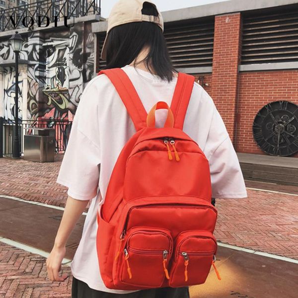 backpack women nylon casual high capacity waterproof school bags for teenage girls laptravel schoolbag 2021
backpack women nylon casual high capacity waterproof school bags for teenage girls laptravel schoolbag 2021