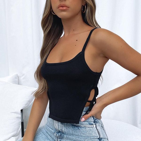 women's tanks & camis aiiou 2021 summer clothes side bandage split camisole hollow out crop women casual short vest fashion vintage, White
women's tanks & camis aiiou 2021 summer clothes side bandage split camisole hollow out crop women casual short vest fashion vintage, White