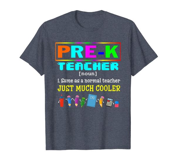 cute pre-k teacher meaning tee back to school t-shirt gifts, White;black 
cute pre-k teacher meaning tee back to school t-shirt gifts, White;black