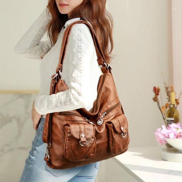 evening bags fashion designer women bag vintage leather shoulder for large capacity female handbag crossbody lady tote purse1
evening bags fashion designer women bag vintage leather shoulder for large capacity female handbag crossbody lady tote purse1