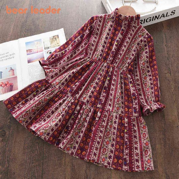 bear leader girls vintage floral dresses 2021 new fashion baby long sleeve ruffles dress children party princess costumes 3-7y g1215, Red;yellow
bear leader girls vintage floral dresses 2021 new fashion baby long sleeve ruffles dress children party princess costumes 3-7y g1215, Red;yellow