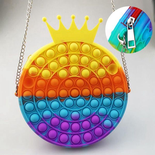 storage bags women silica gel rainbow crown bag coin purse decompress stress relief antistress girl gifts handbag home
storage bags women silica gel rainbow crown bag coin purse decompress stress relief antistress girl gifts handbag home